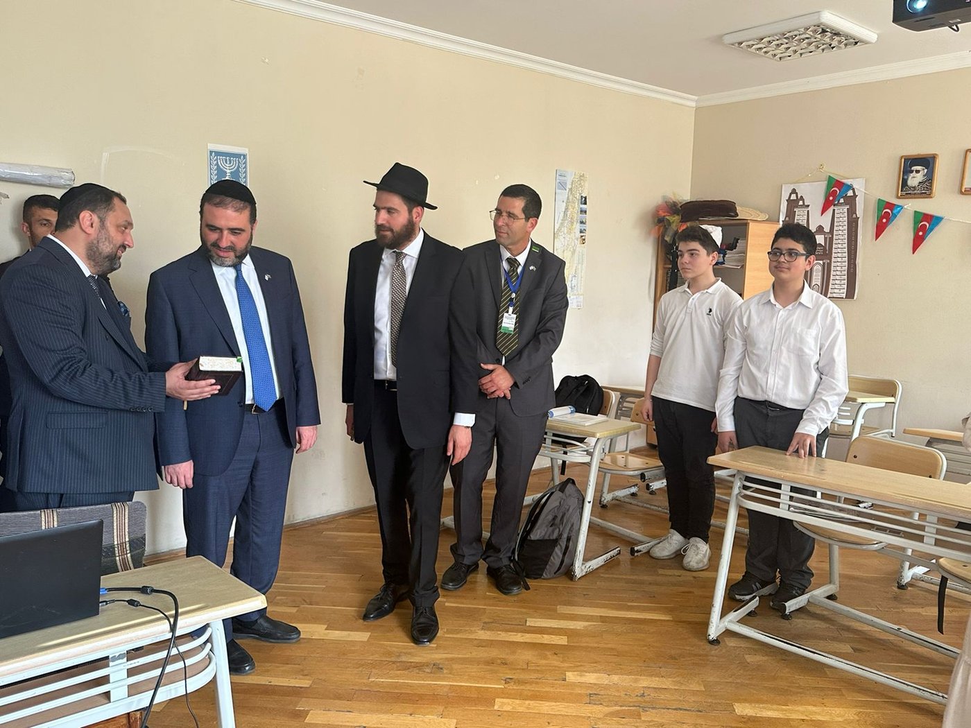 ביקור הנשיא הרצוג באזרבייג'ן; "הממשלה תקים מרכז יהודי רב תכליתי"