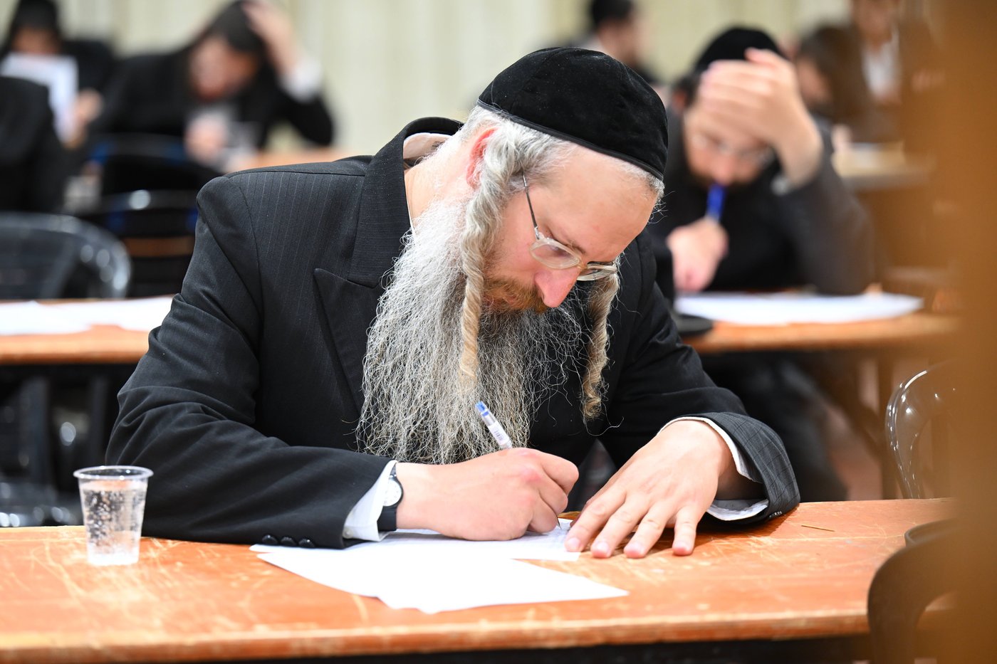 מעמד סיום הש"ס של נבחני כולל ש"ס | צפו בתיעוד