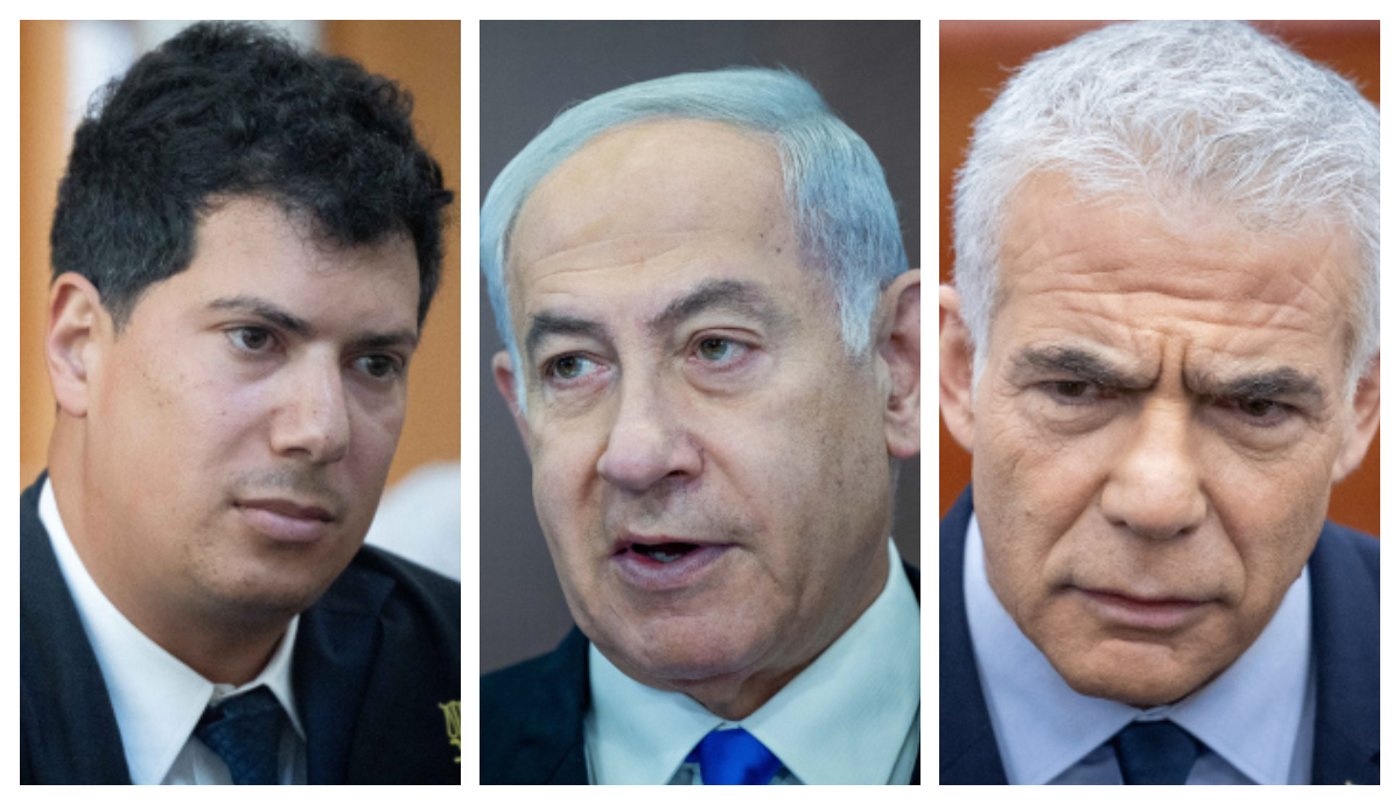 לפיד, נתניהו ועמית חדד