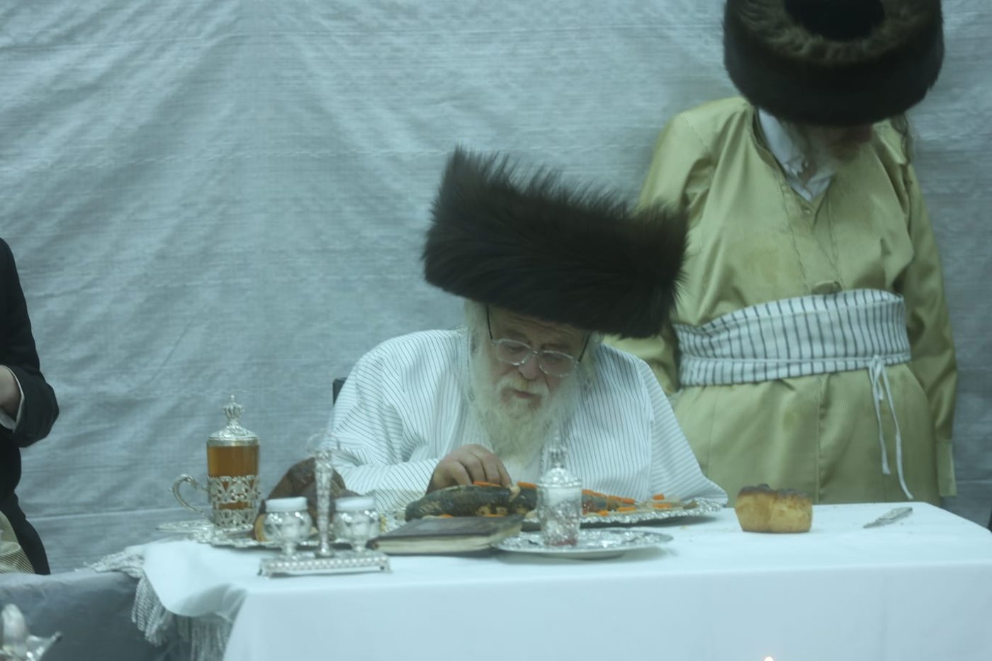 היסטוריה: האדמו"ר מתולדות אהרן שבת לראשונה באלעד