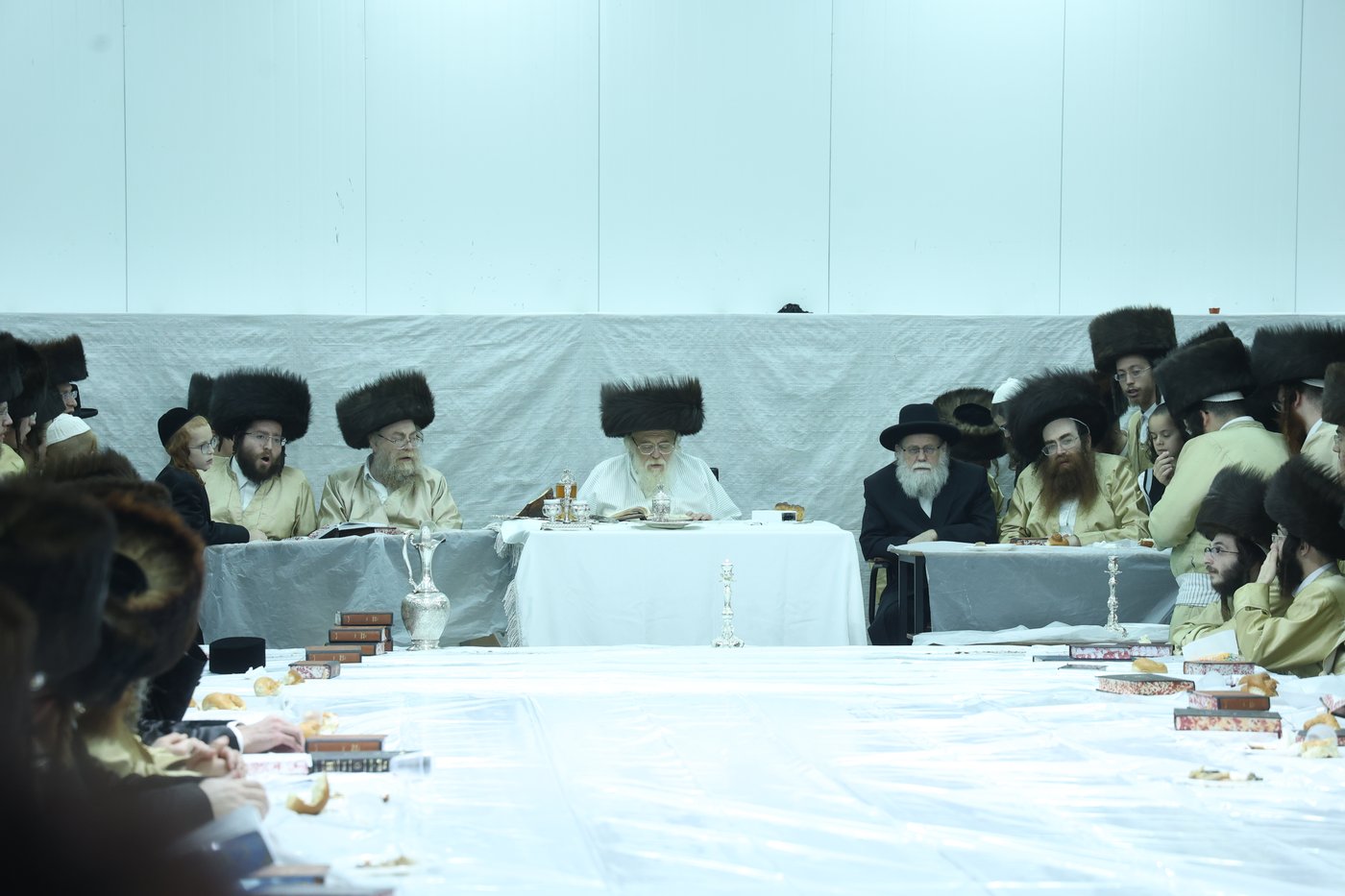 היסטוריה: האדמו"ר מתולדות אהרן שבת לראשונה באלעד