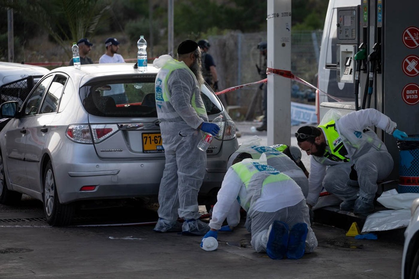 זירת הפיגוע בעלי