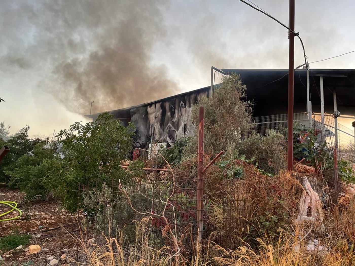 בן 54 נפצע קשה בשריפה במתחם טרקטורונים ואופנועים