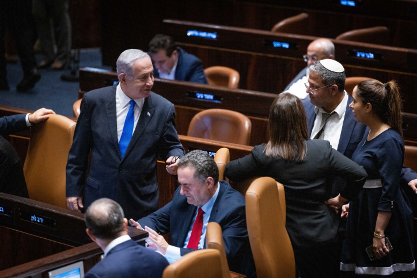 נתניהו במליאת הכנסת, היום