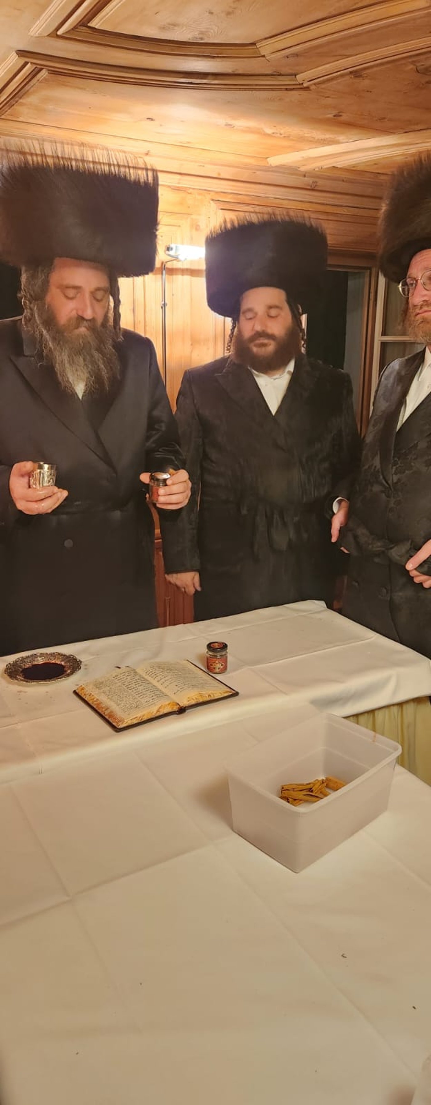 האדמו"ר מפיטסבורג נופש בדאבס בשוויץ | תיעוד