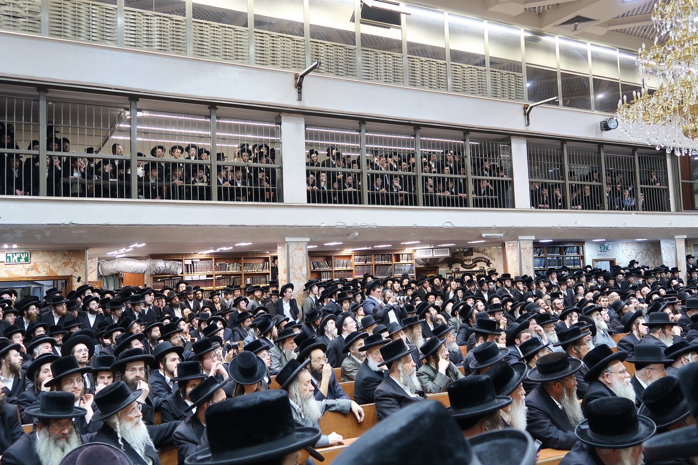 דרמה בעדה החרדית: הראב"ד הוכתר לגאב"ד הבד"ץ, במהלך הספד בבית המדרש דושינסקיא