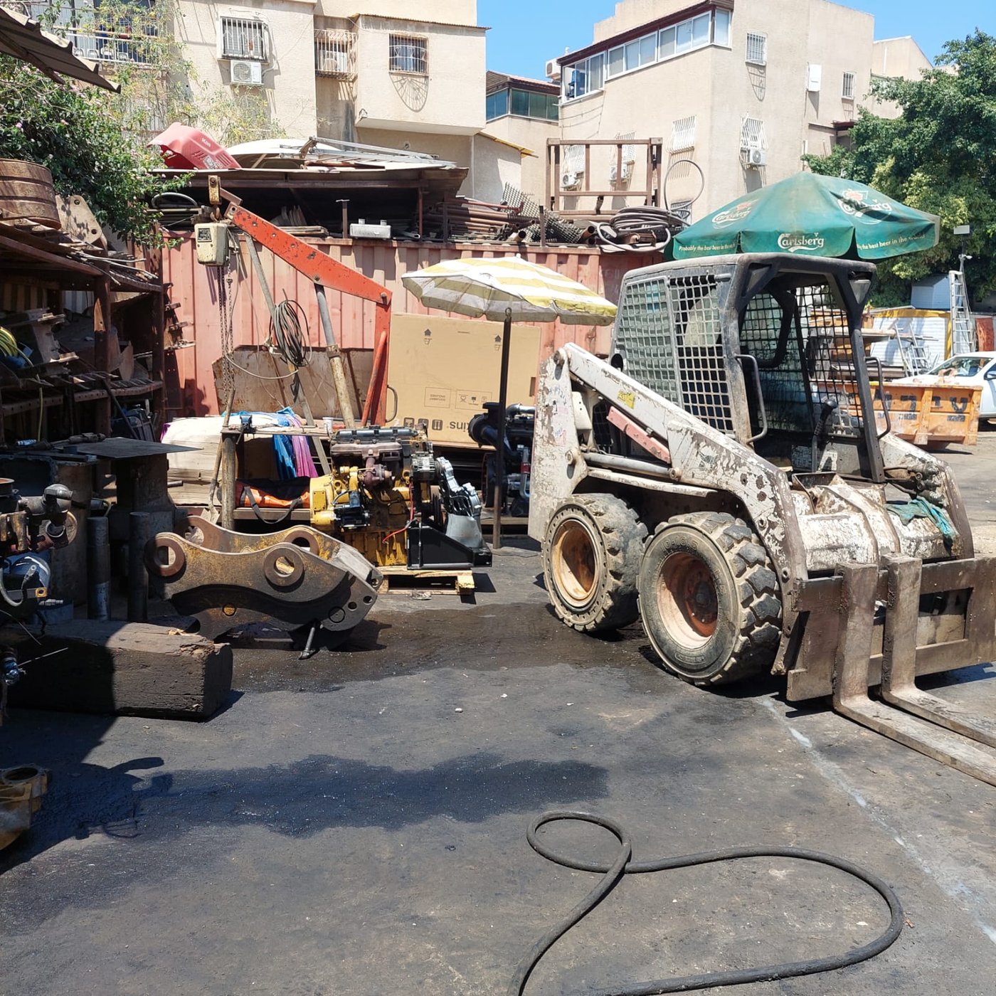 המשטרה יצאה למבצע אכיפה בבני ברק נגד פלישה לקרקעות ציבוריות
