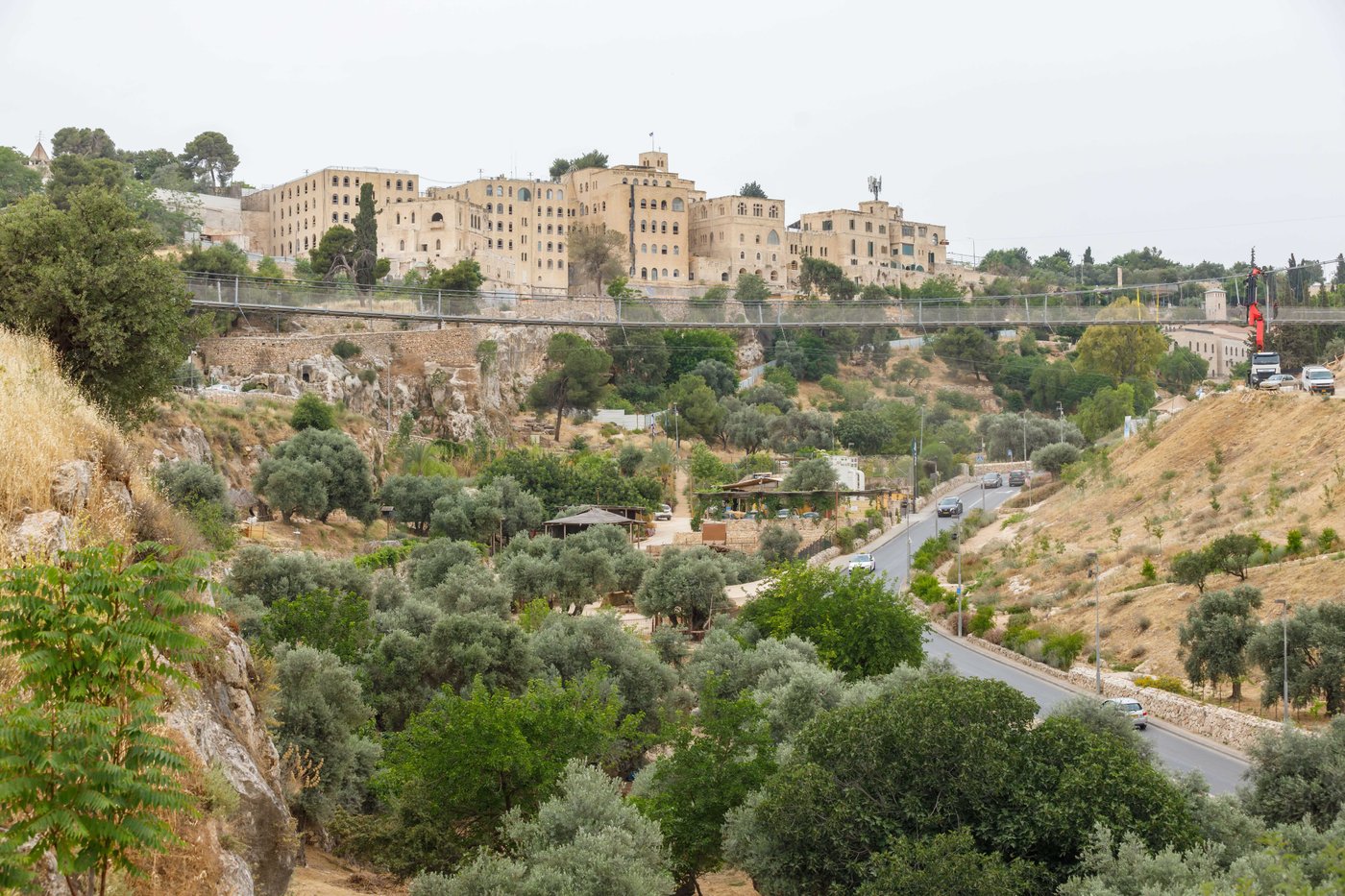 הגשר התלוי בירושלים, הארוך ביותר בישראל