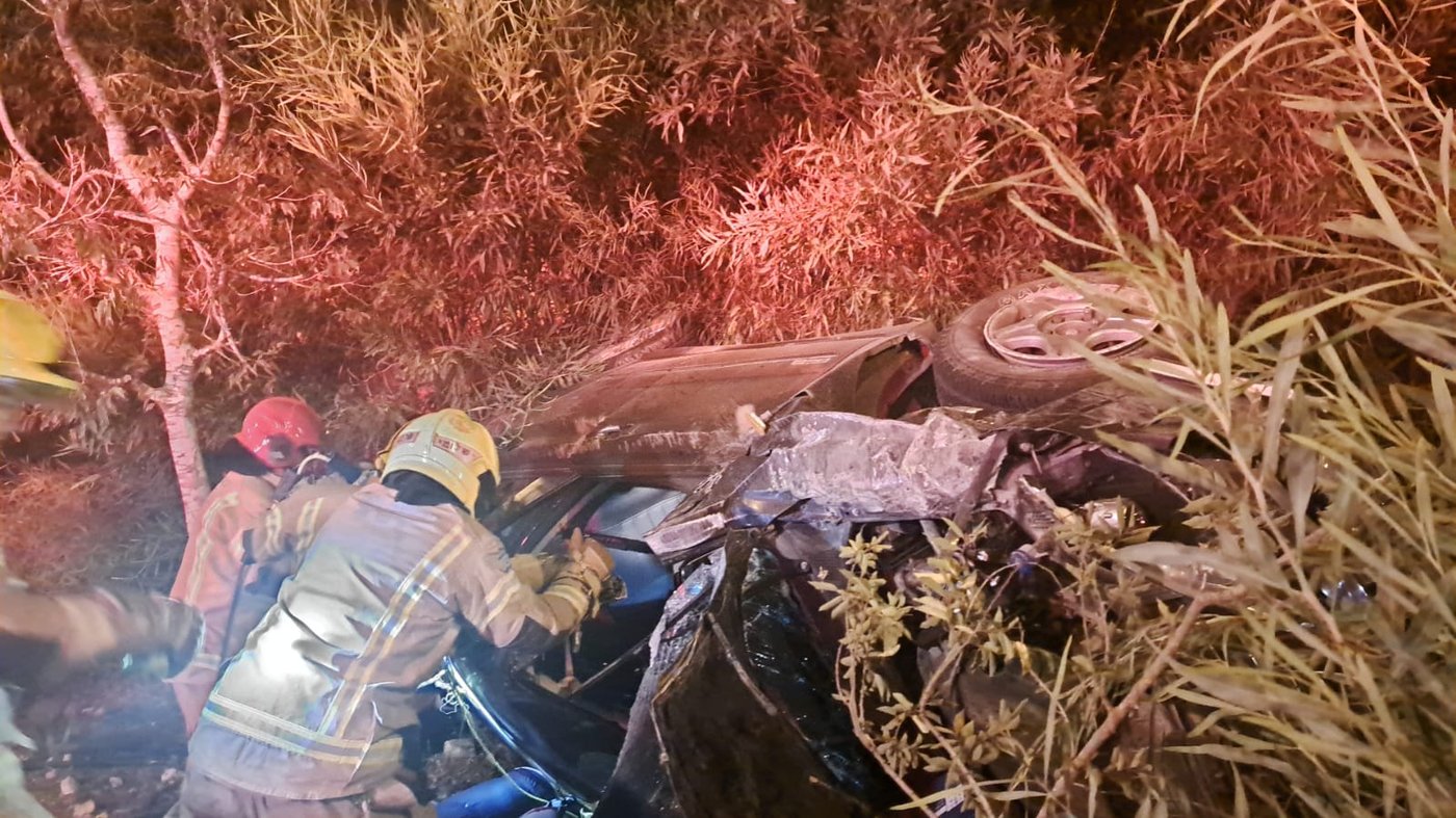 נהג רכב התהפך עם רכבו לצמחייה בצד הכביש - ונהרג
