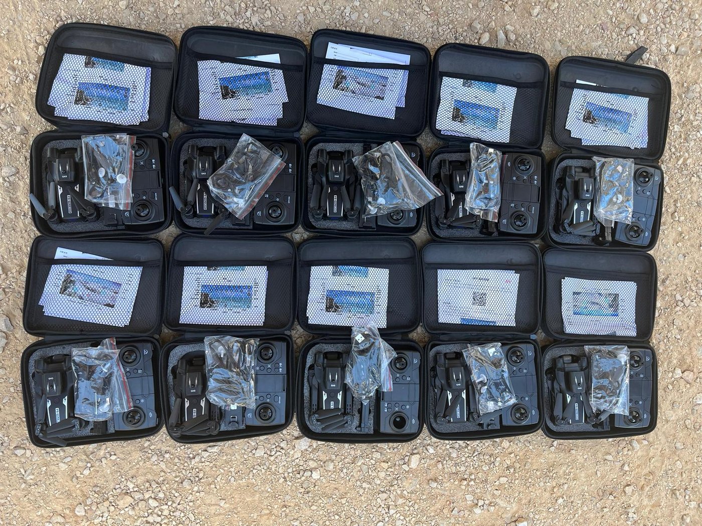 סוכלה הברחת רחפנים לרצועת עזה, לצורך איסוף מודיעין