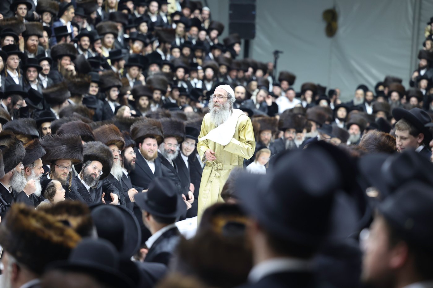 שבת אופרוף לבן המשפיע הגה"צ רבי אלימלך בידרמן | צפו