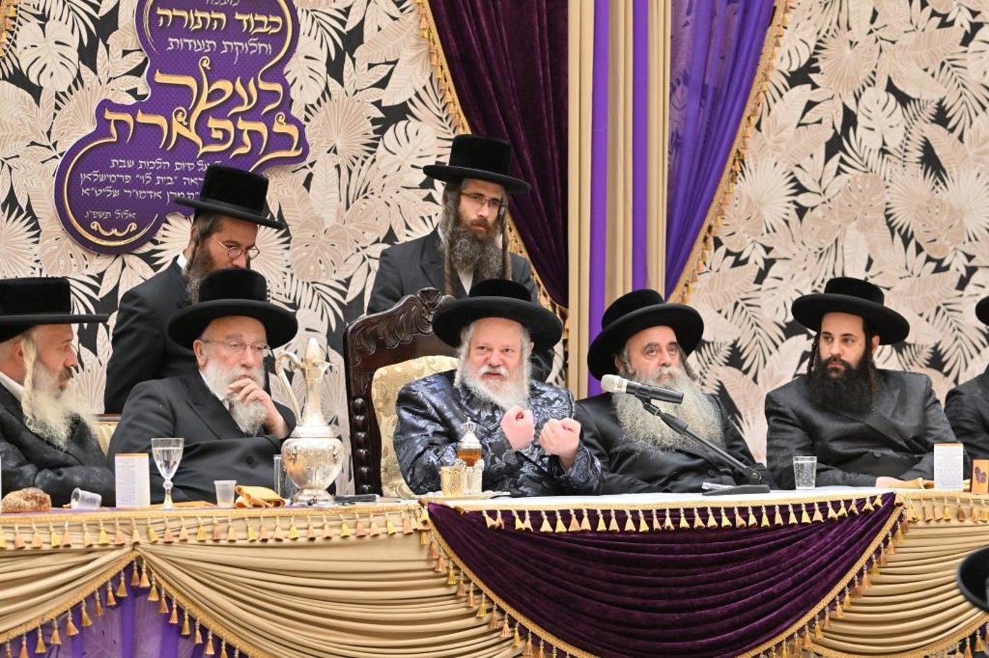מעמד סיום הלכות שבת בכולל להוראה 'בית לוי' פרמישלאן | תיעוד