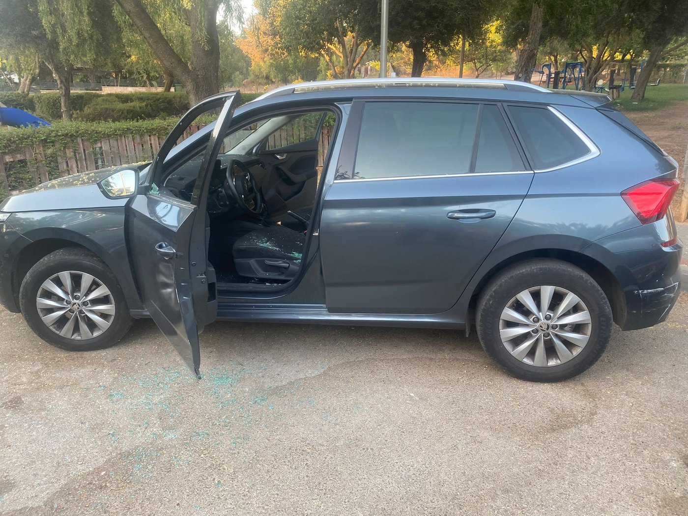 תיעוד: כך הסתיים המארב המשטרתי המתוחכם לגנבי הרכב
