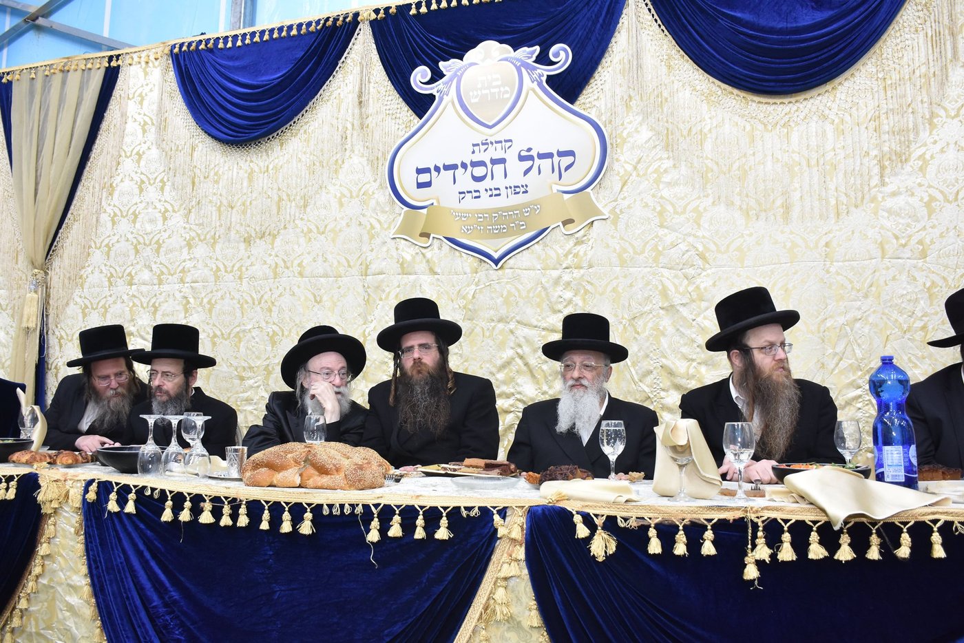 מעמד הכתרת הגר"מ שוורץ לרב קהילת קהל חסידים בצפון בני ברק
