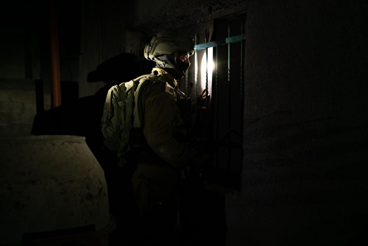 פעילות הכוחות, הלילה ביו"ש
