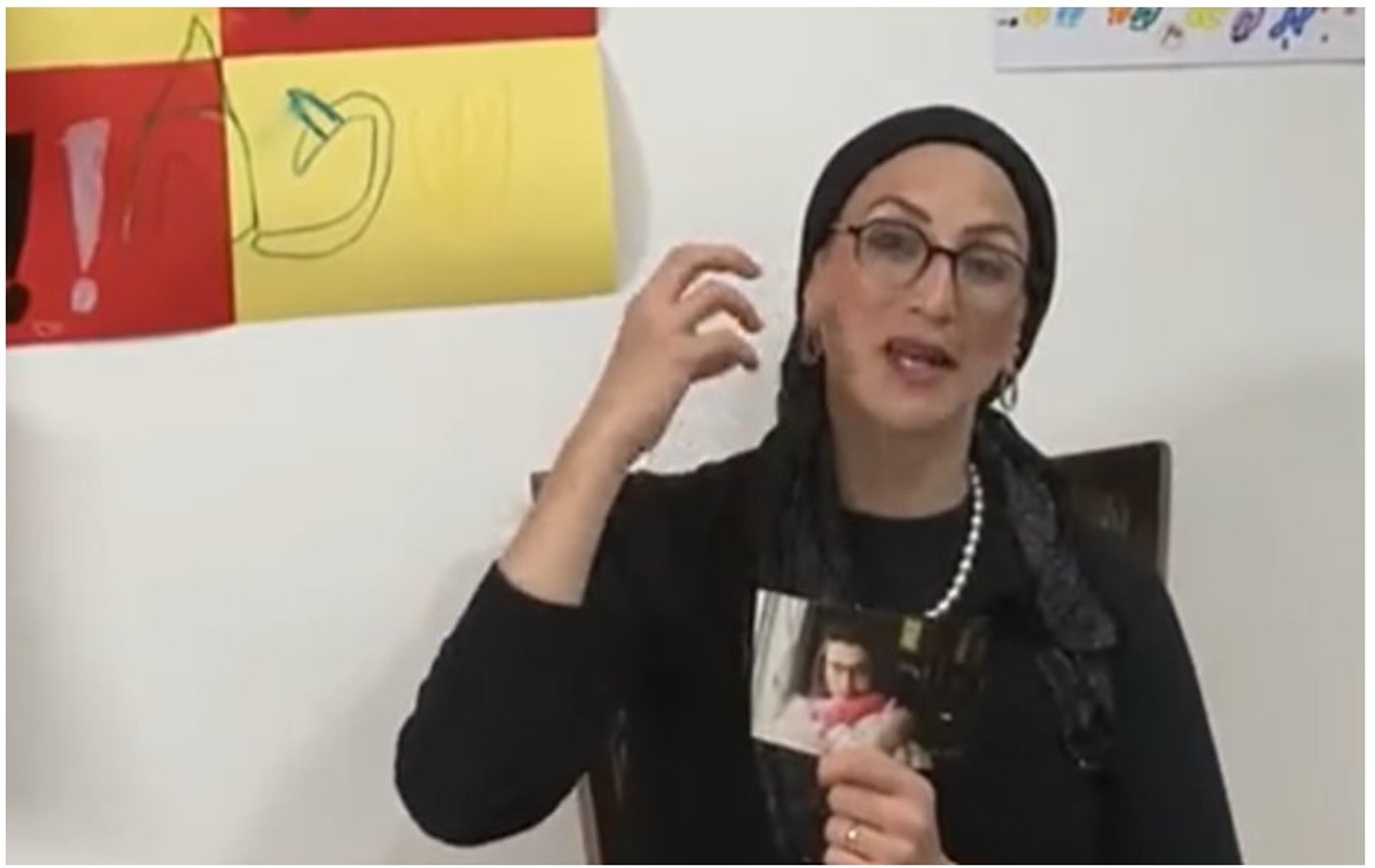 גיטי בעוד סרטון לעורר את הציבור על בנה הנעדר