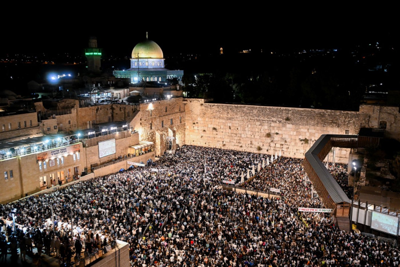 ערב ראש השנה: רבבות השתתפו במעמד הסליחות בכותל המערבי | רַחֵם עָלֵינוּ