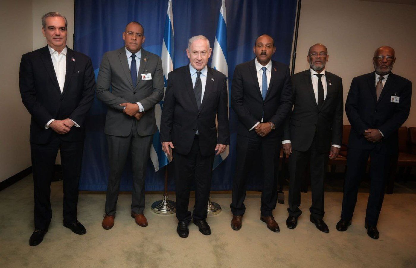 נתניהו נועד עם מנהיגי מדינות האיים הקריביים; הציע סיוע