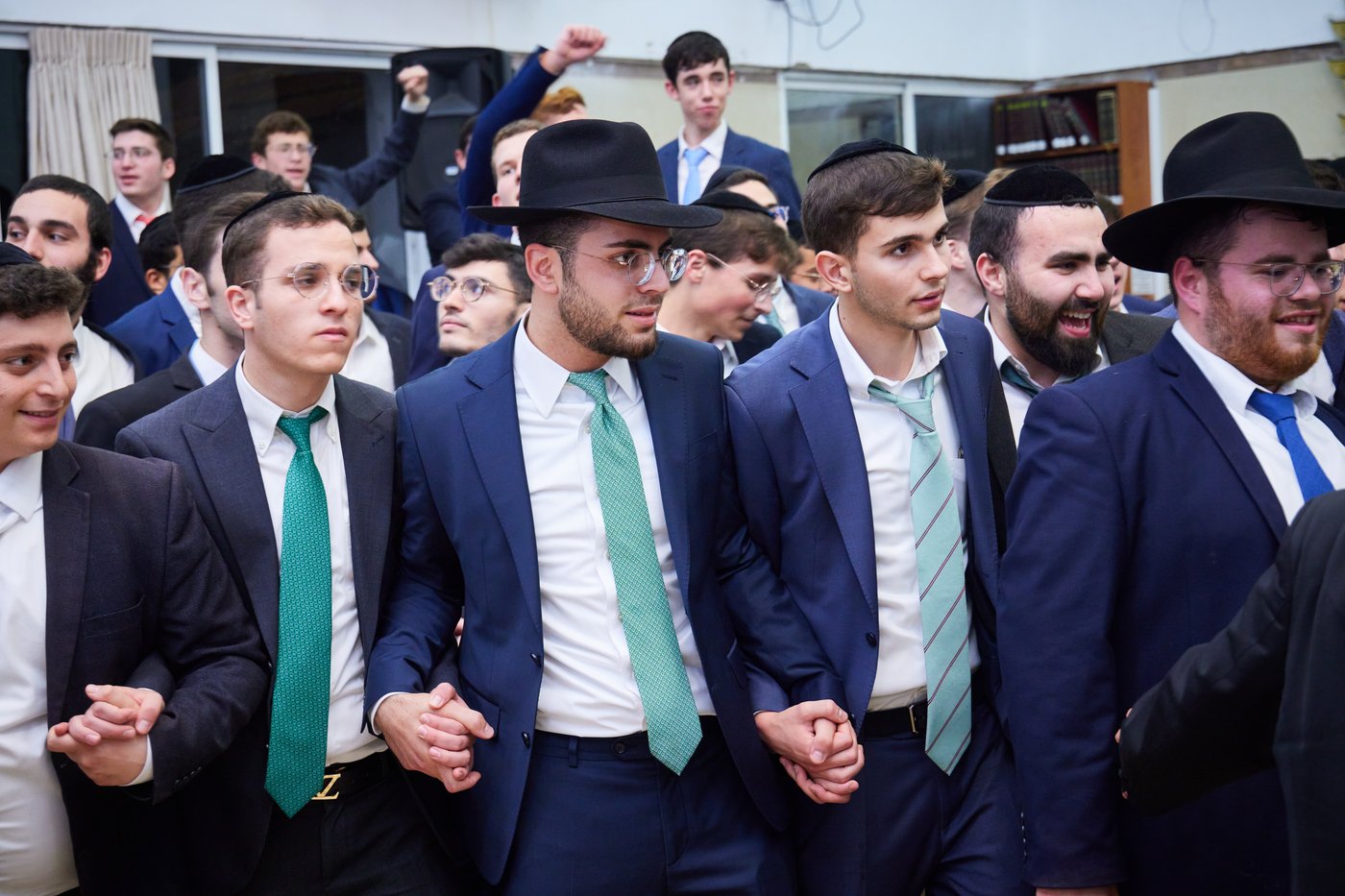 השמחה בישיבת באר יעקב