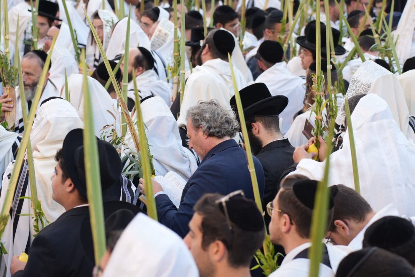 תיעוד: גלרייה אומנותית מרהיבה מהושענא רבא בכותל 