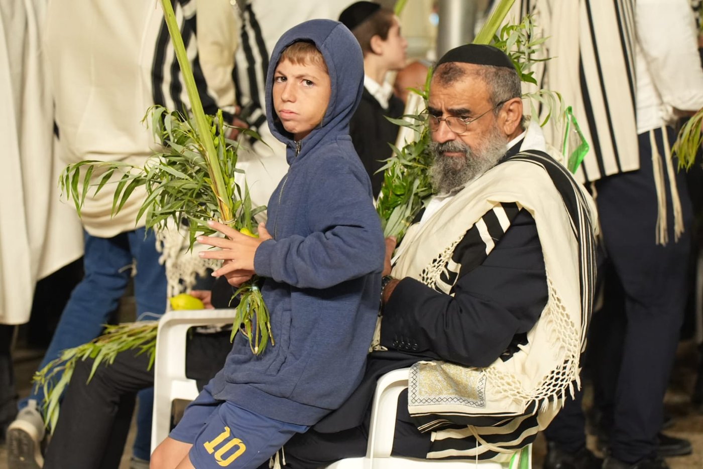 תיעוד: גלרייה אומנותית מרהיבה מהושענא רבא בכותל 