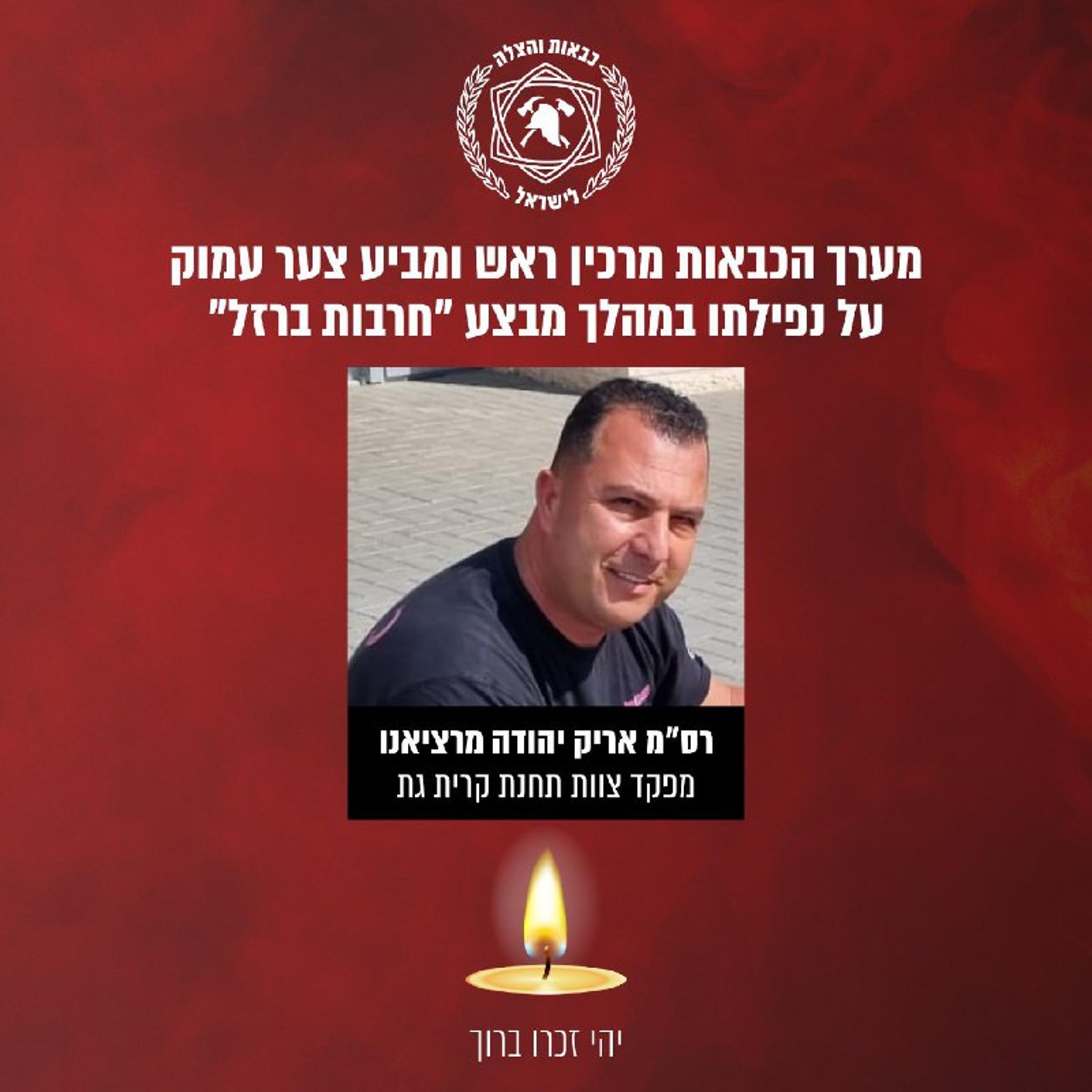 מתקפת הפתע מעזה | אלו שמות הנרצחים והחללים הי"ד • מתעדכן