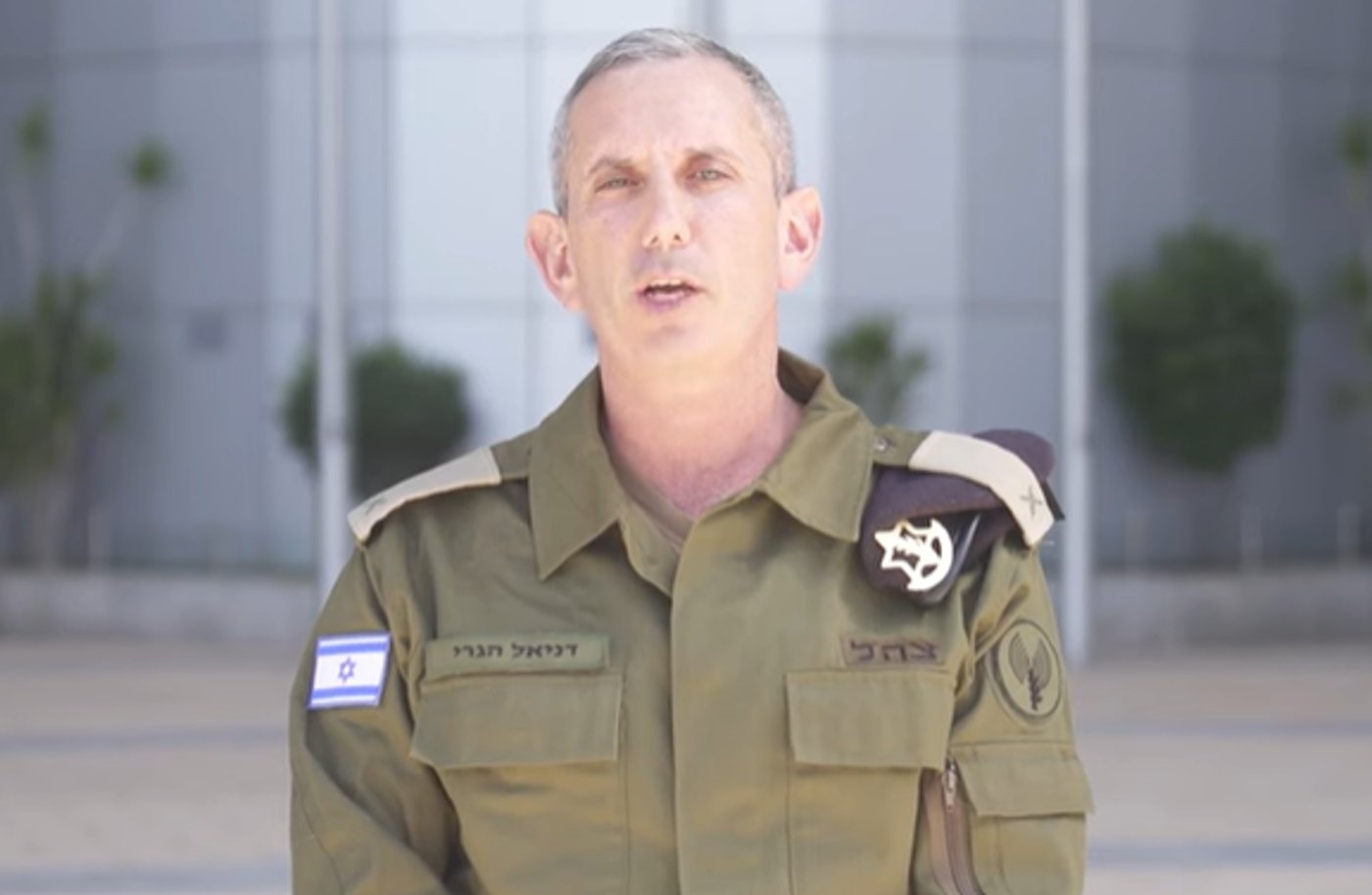 דובר צה"ל תא"ל דניאל הגרי