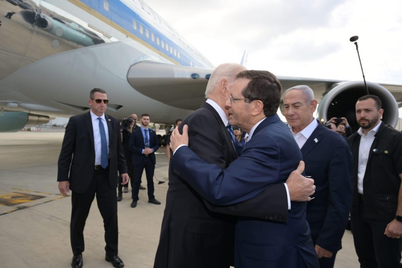 כך נשיא ארה"ב ג'ו ביידן התקבל בנתב"ג • צפו