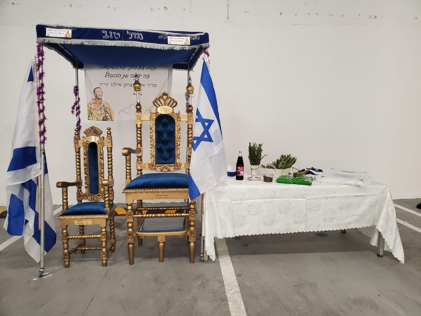 במחנה הצבאי על גבול הצפון: ברית מילה לבנו של לוחם צה"ל