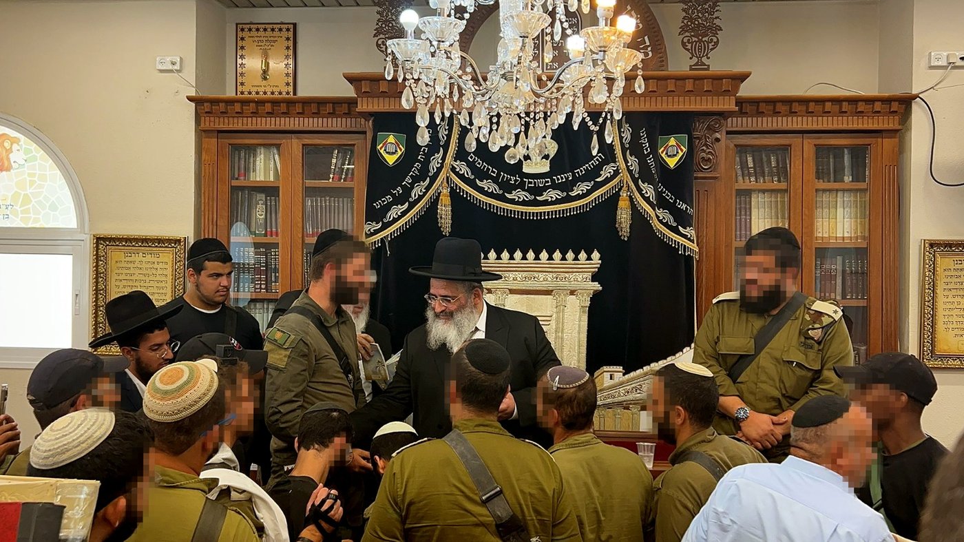 הביקור של הרב אברג'ל