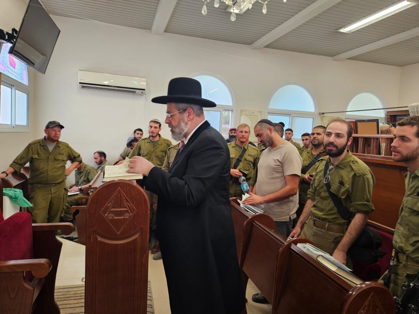 הרב הראשי ללוחמי צה"ל: "בזכות האחדות והאמונה ננצח"