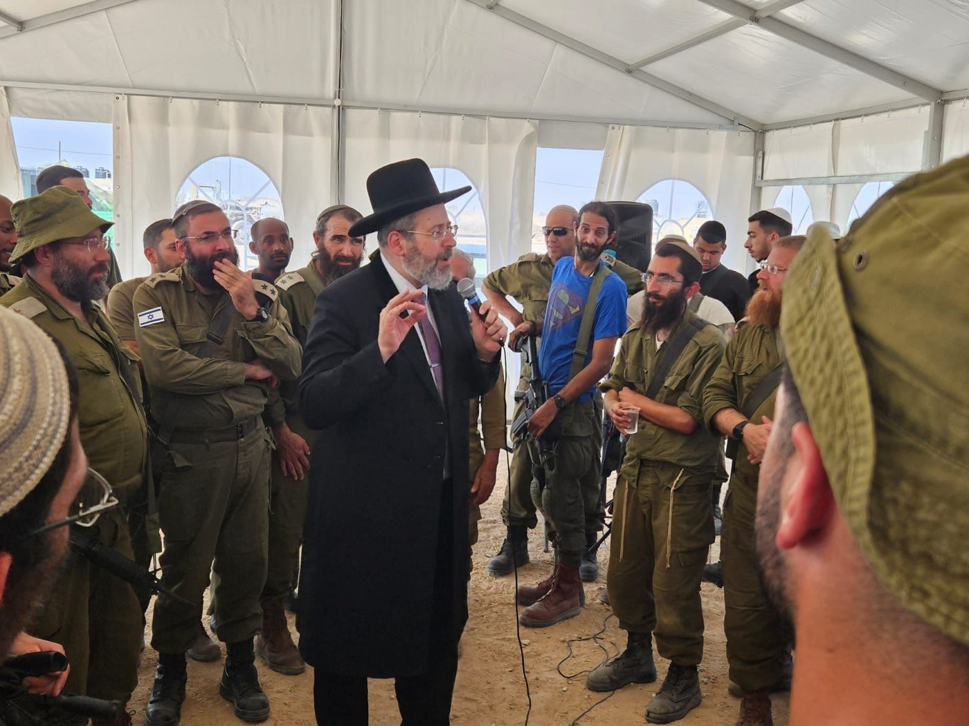 הרב הראשי ללוחמי צה"ל: "בזכות האחדות והאמונה ננצח"