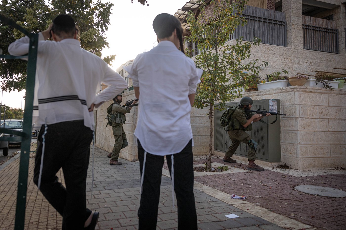 בביתר עילית תרגלו חדירת מחבלים לעיר החרדית | תיעוד