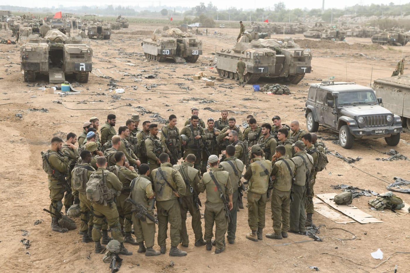 צה"ל מציג: המחבלים שחוסלו בעזה וההיערכות לכניסה הקרקעית