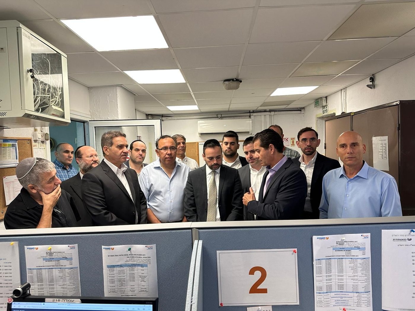 שר הבריאות הרב אוריאל בוסו בסיור מקיף במאוחדת מחוז ירושלים.