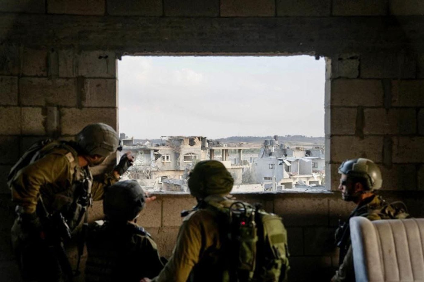 גלריה: לוחמי צה"ל מתקדמים בלחימה בלב רצועת עזה | צפו