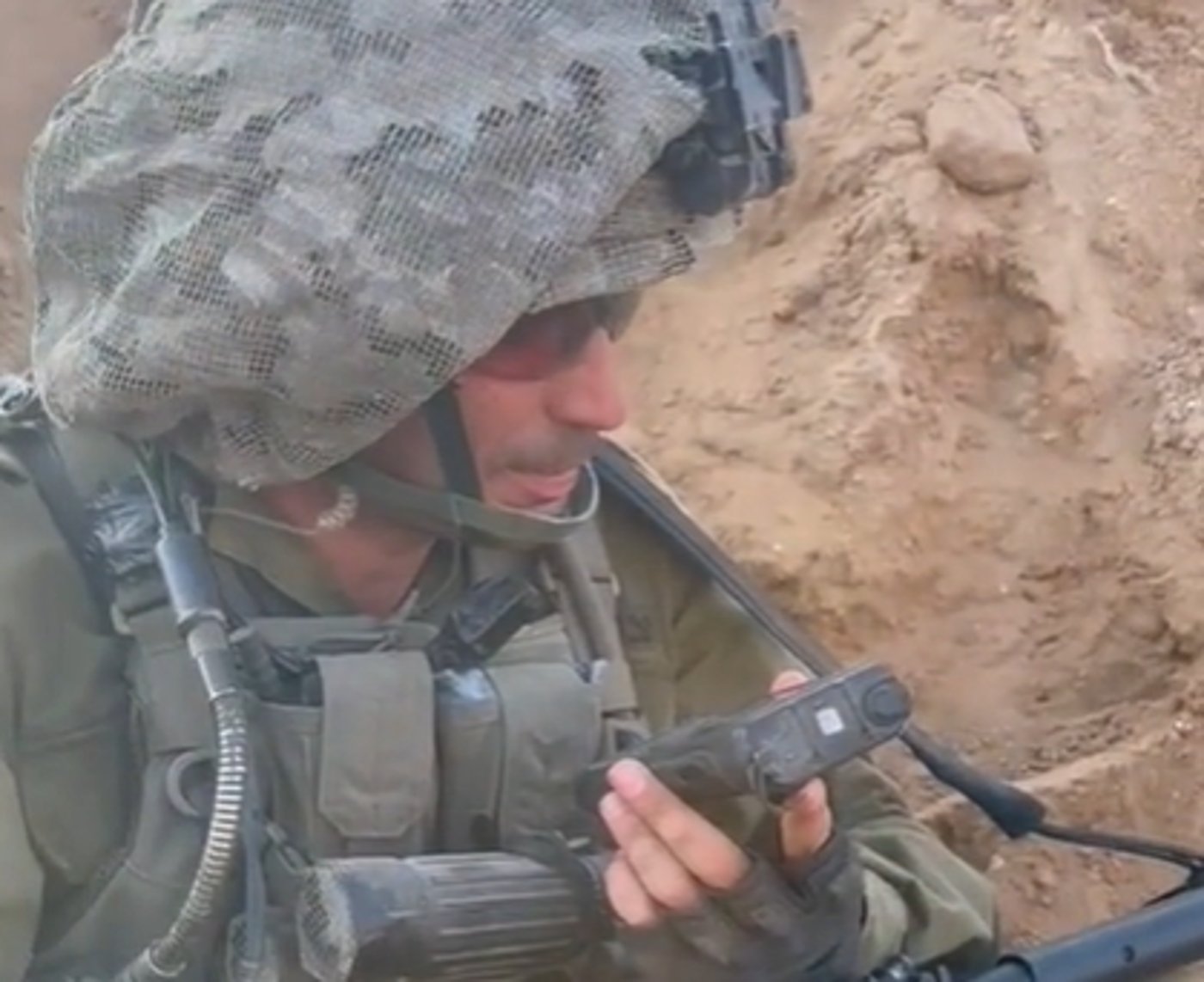 המג"ד השתתף בברית מעזה - ונתן את השם לבנו בקשר