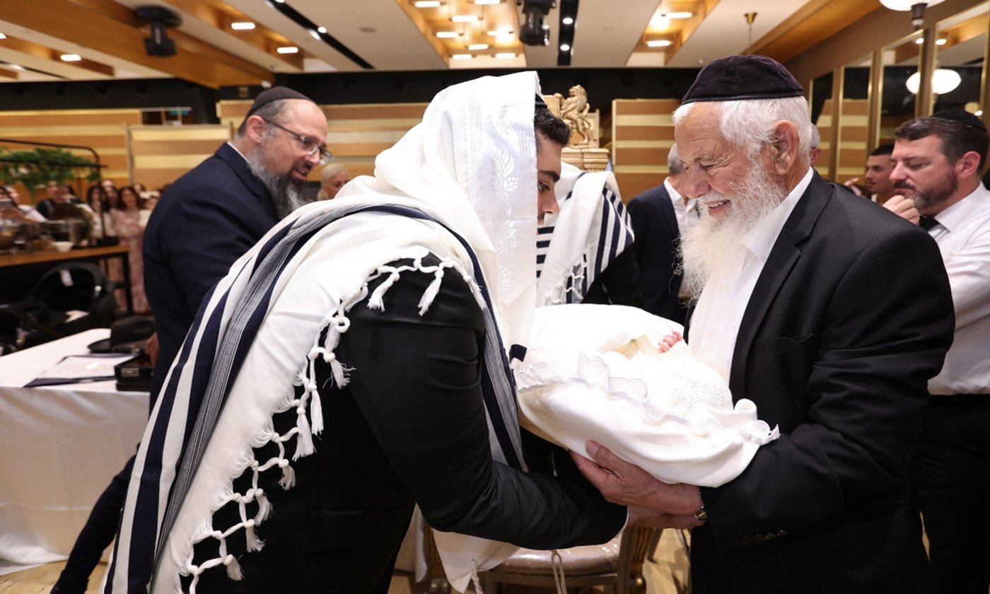 שמחת הברית לבנו של יהודה כהן
