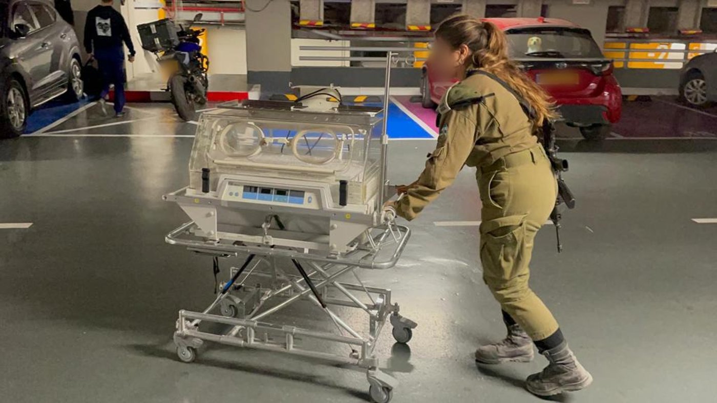צה"ל יזם העברת אינקובטורים לבית החולים שיפא בעזה | האזינו