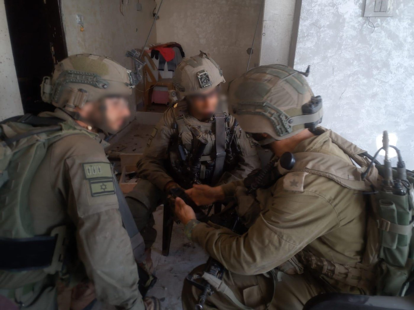 לוחמי צה"ל פשטו על מפקדתו של מפקד חטיבה בחמאס שחוסל