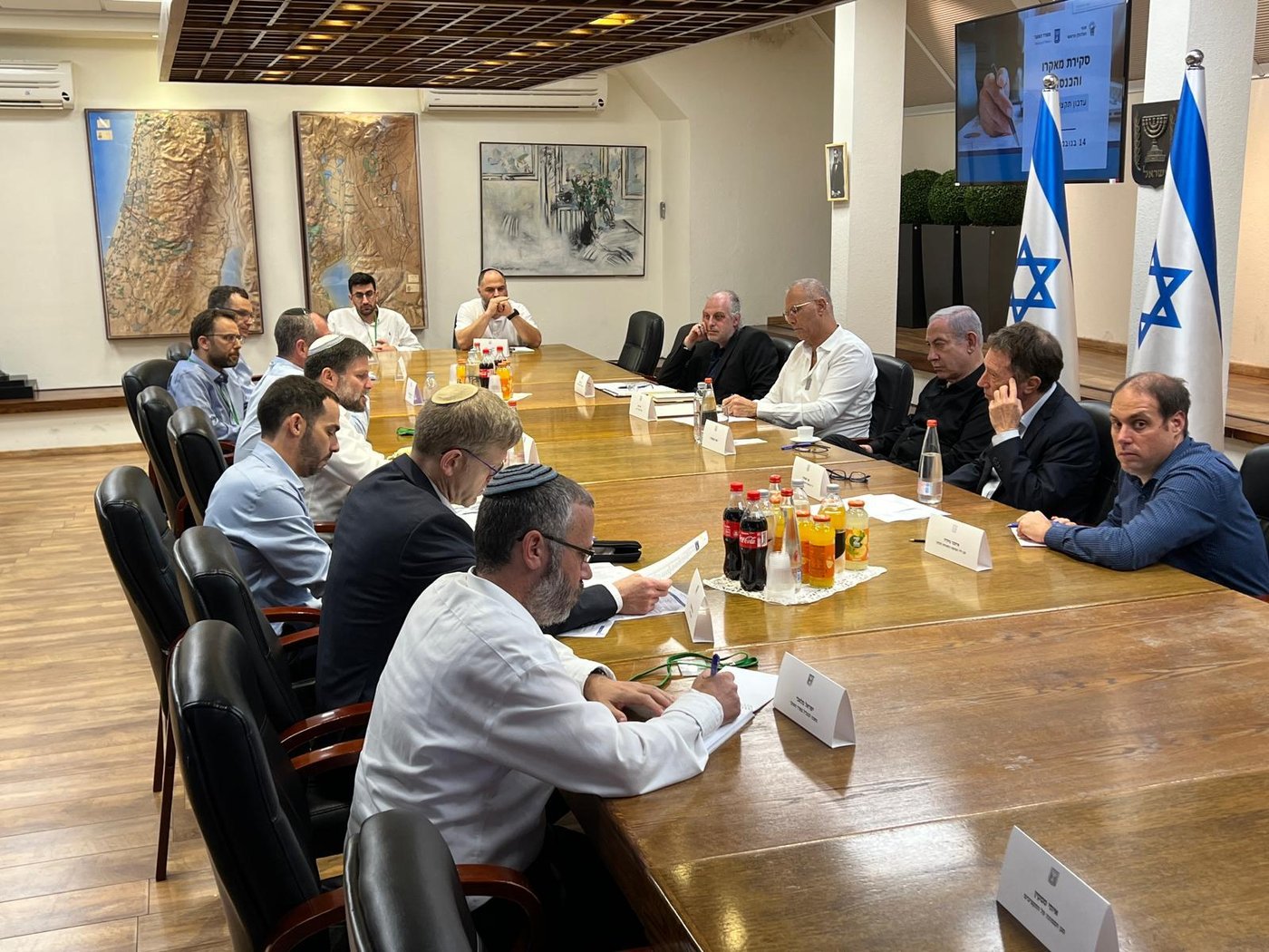 נתניהו וסמוטריץ' סיכמו להגיש תקציב מתוקן לסוף שנת 2023
