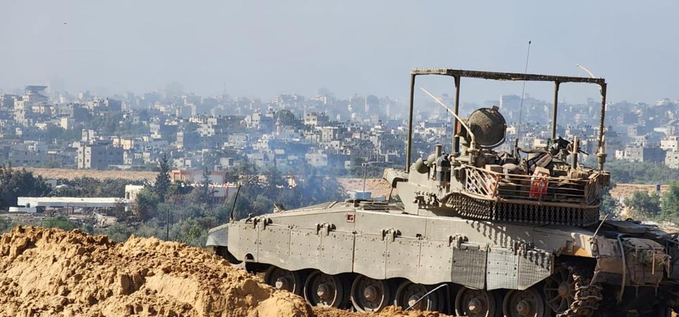 לוחמי חטיבת המילואים 14 השתלטו על מוצב פלסטין