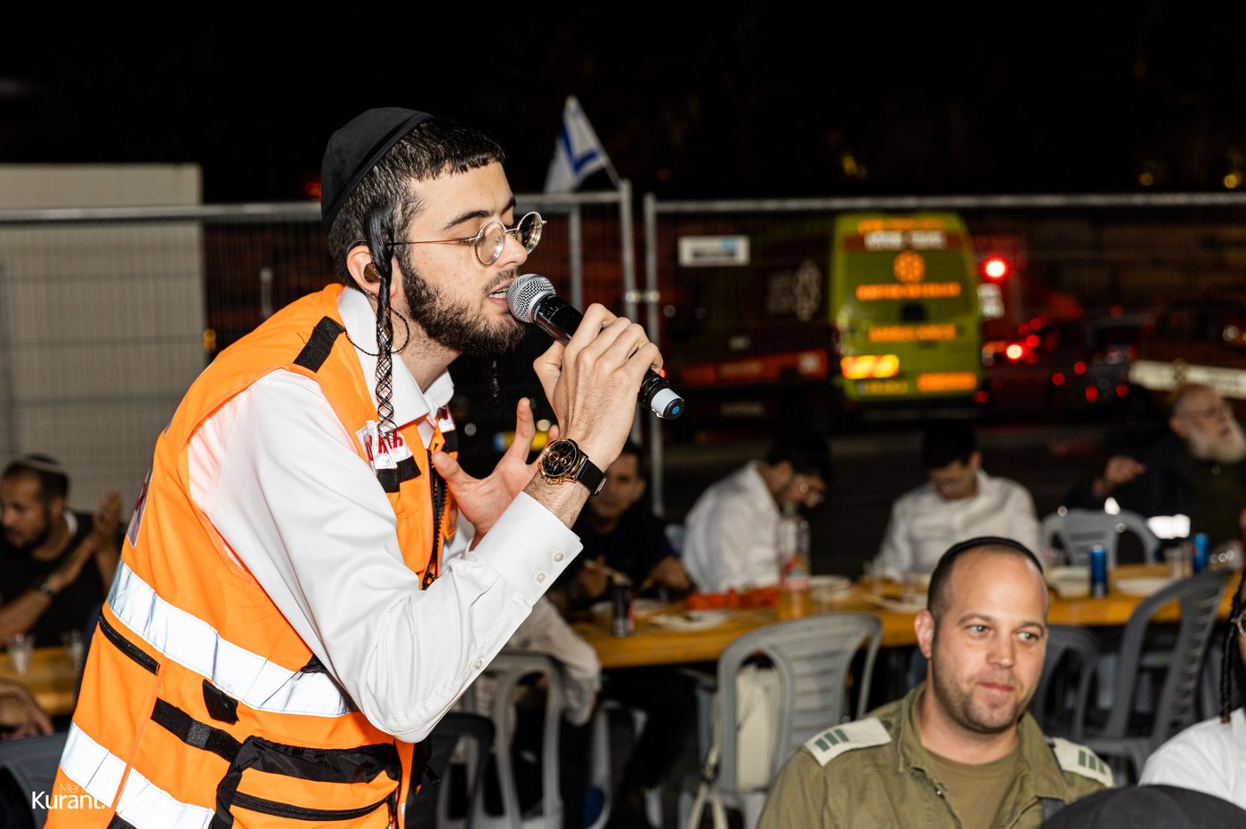 ערב הגיבוש והחיזוק למאות המתנדבים שפעלו בזירות הקשות