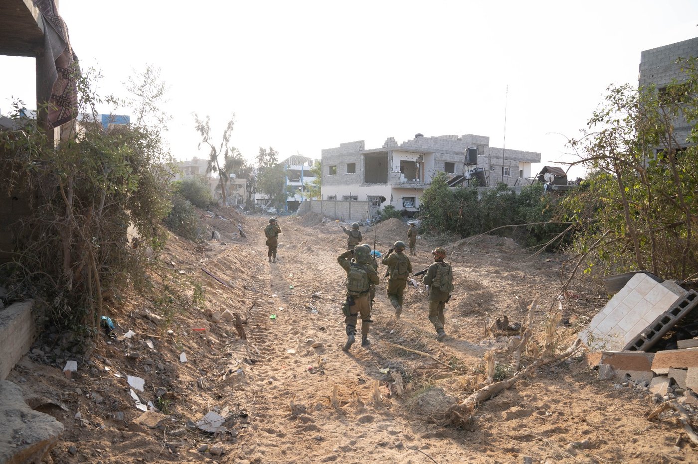 לוחמי צה"ל ברצועת עזה