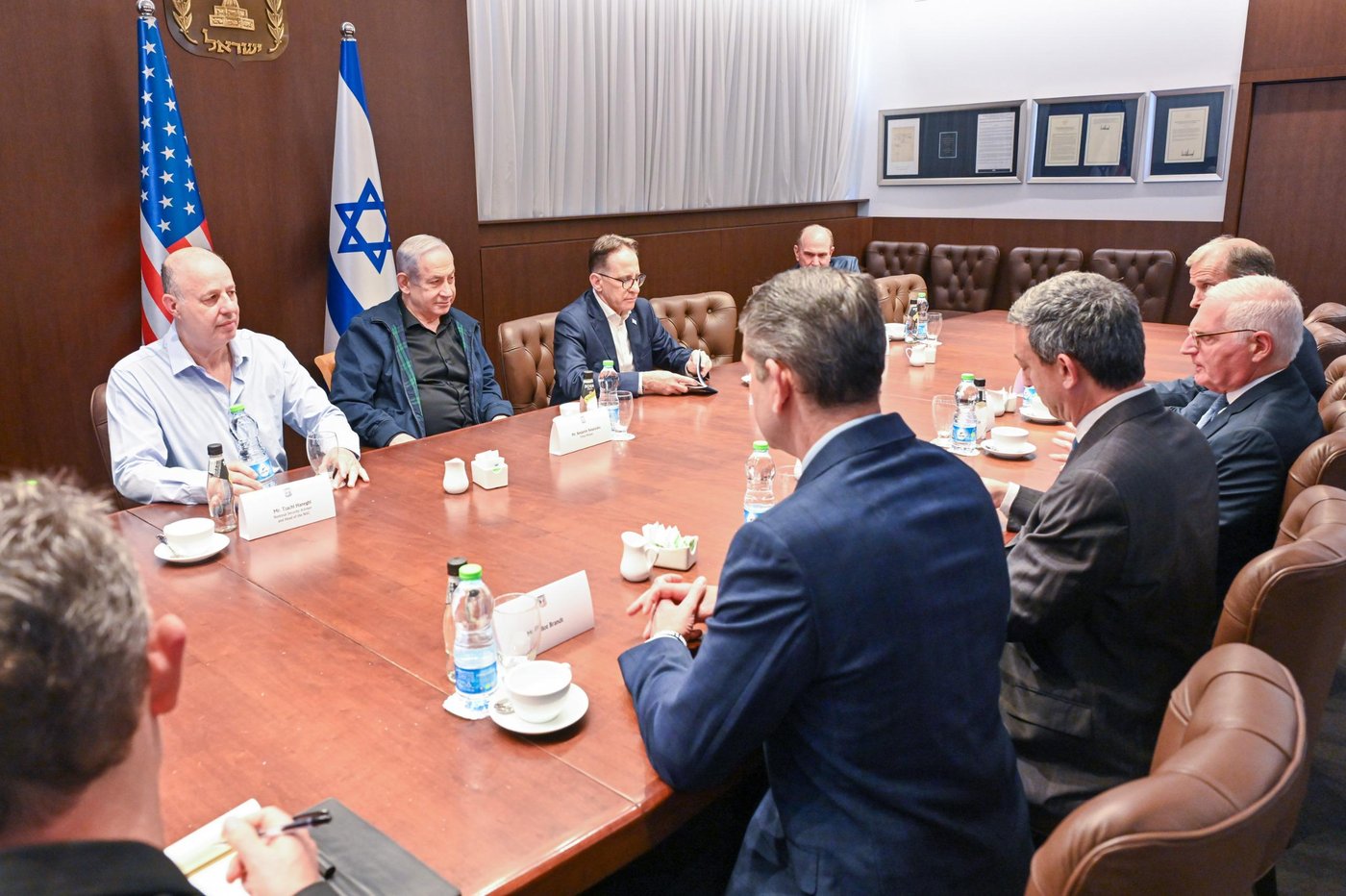 נתניהו עם הנהלת איפא"ק
