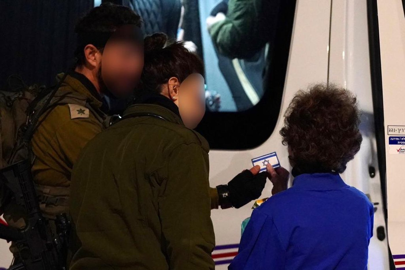 אירנה טטי לצד כוחות צה״ל