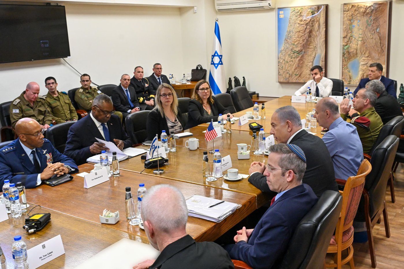 נתניהו למזכיר ההגנה האמריקני: "החות'ים - איום על העולם"