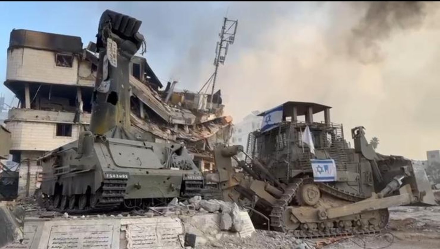 לוחמי גולני השתלטו והשמידו את 'כיכר פלסטין' בעזה | תיעוד
