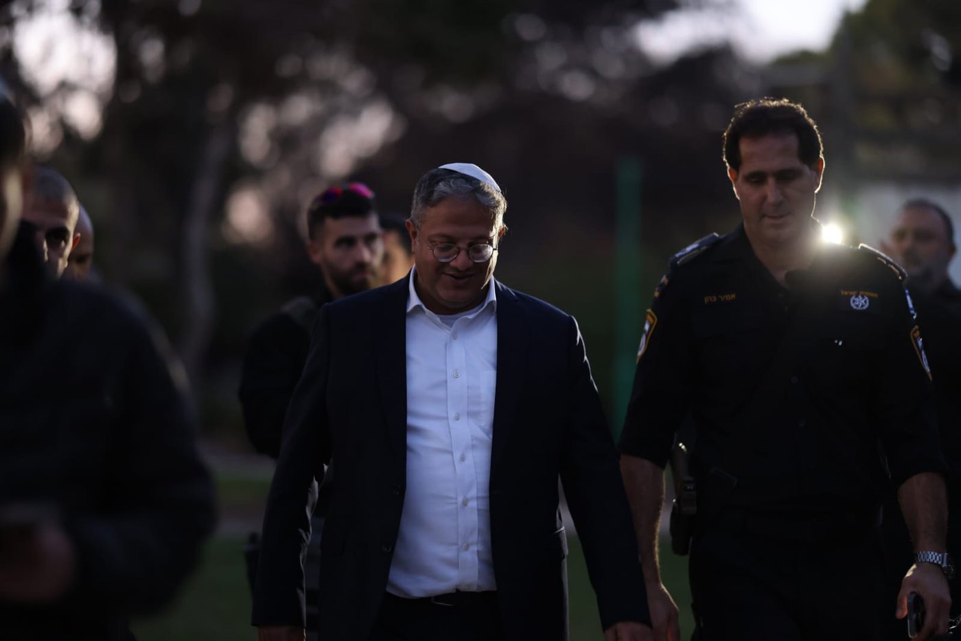 השר איתמר בן גביר ביישובי עוטף עזה
