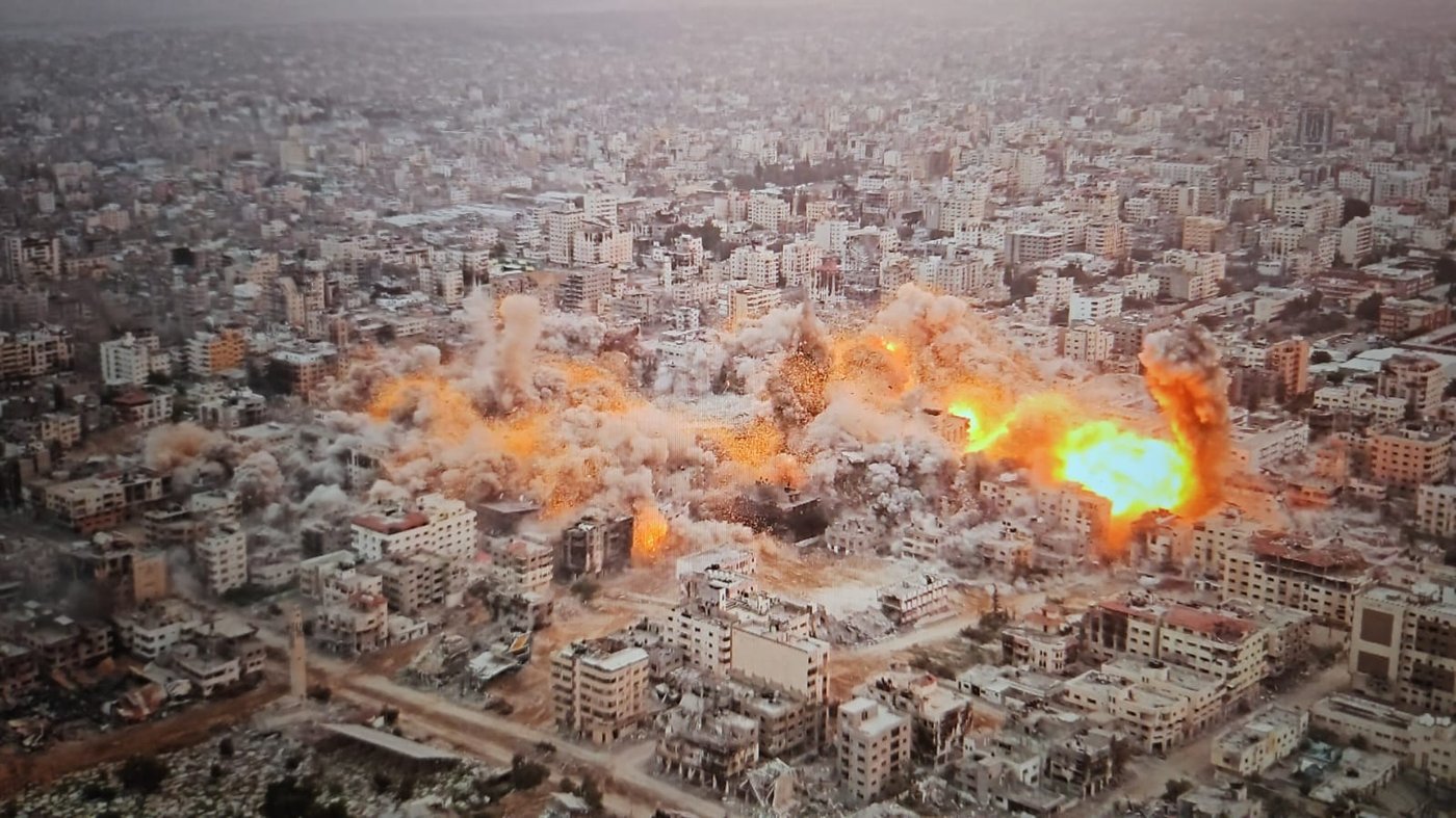 הפיצוץ העז שהרעיד את צפון הרצועה: הושמד 'בור השליטה' של חמאס ברובע הבכירים | צפו